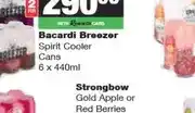 Spar Bacardi Breezer Spirit Cooler Cans 6 x 440ml offer