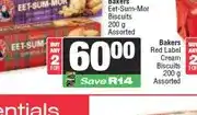Spar Bakers Eet-Sum-Mor Biscuits 200 g Assorted offer