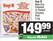 Spar Sup R New Era Cleaned & Peeled Chicken Feet 5 kg offer