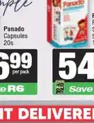 Spar Panado Capsules 20s offer