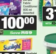 Spar Sta-Soft Fabric Conditioner 800 ml Assorted offer