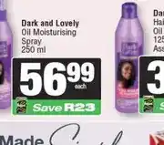Spar Dark and Lovely Oil Moisturising Spray 250 ml offer