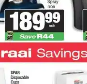 Spar Ideal Steam & Spray Iron offer