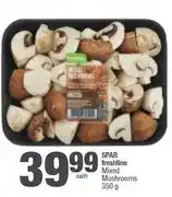 Spar SPAR freshline Mixed Mushrooms 350 g offer