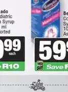 Spar Panado Paediatric Pain Syrup 100 ml Assorted offer