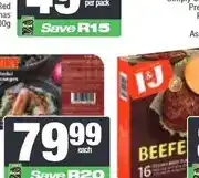 Spar SPAR Smoked or Red Viennas 500g offer