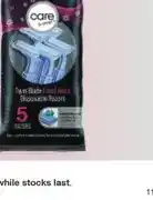 Spar Care Twin Blade Fixed Head Disposable Razors 5 Pack offer