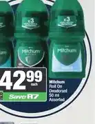 Spar Mitchum Roll On Deodorant 50 ml Assorted offer