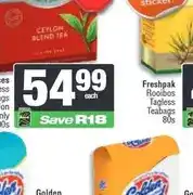 Spar Five Roses Tagless Teabags Ceylon Blend 100s offer
