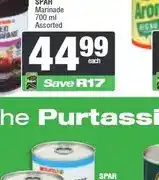 Spar SPAR Marinade 700 ml Assorted offer