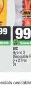 Spar BIC Disposable Razors Assorted offer
