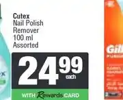 Spar Cutex Nail Polish Remover 100 ml Assorted offer