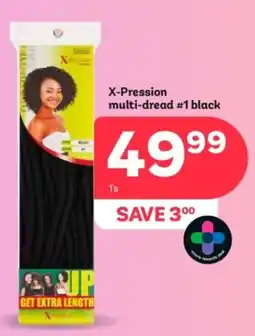 PEP X-Pression multi-dread #1 black offer