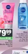 Spar Nivea Rose Care Micellar Wash Gel 150 ml offer