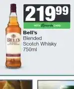 Spar Bell's Blended Scotch Whisky 750ml offer
