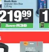 Spar Poolbrite Month Mate Granular Xtra Blue 2,25 kg offer