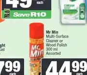 Spar Mr Muscle Tile Cleaner 750 ml offer