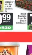Spar Energizer Max AA or AAA Batteries 6s offer