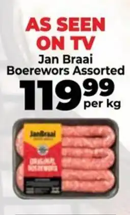 Food Lover's Market Jan Braai Boerewors Assorted offer