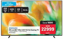 Makro SAMSUNG 215 cm (85") Mini LED 144 Hz Gaming TV offer