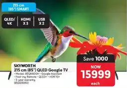 Makro SKYWORTH 215 cm (85") QLED Google TV offer
