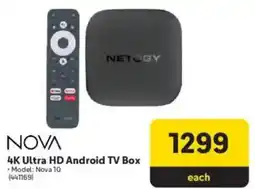 Makro NOVA 4K Ultra HD Android TV Box offer
