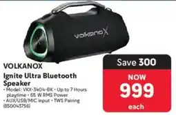 Makro VOLKANOX Ignite Ultra Bluetooth Speaker offer
