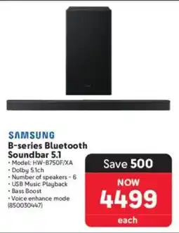 Makro SAMSUNG B-series Bluetooth Soundbar 5.1 offer