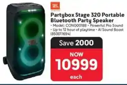 Makro JBL Partybox Stage 320 Portable Bluetooth Party Speaker offer