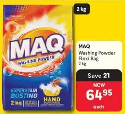 Makro MAQ Washing Powder Flexi Bag offer
