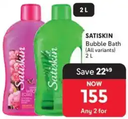 Makro SATISKIN Bubble Bath offer