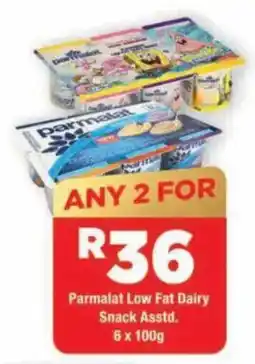 OK Grocer Parmalat Low Fat Dairy Snack Assorted offer