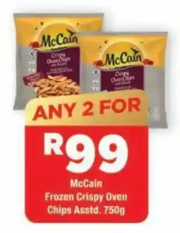 OK Grocer McCain Frozen Crispy Oven Chips offer