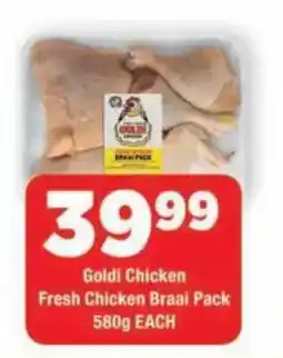 OK Grocer Goldi Chicken Fresh Chicken Braai Pack offer