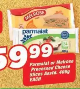 OK Grocer Parmalat or Melrose Processed Cheese Slices offer