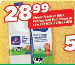 OK Grocer Clover Fresh Milk offer