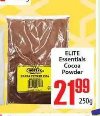 Elite Cash & Carry Elite Essentials Cocoa Powder 250g offer