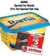 Boxer Rama - spread for bread 37% fat spread tub 1kg offer