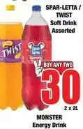 Boxer Monster - soft drink offer