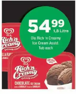 OK urban Ola Rich 'n Creamy Ice Cream Assorted offer