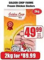 Boxer Frozen - chicken sizzlers offer