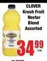 Boxer Clover - krush fruit nectar blend offer