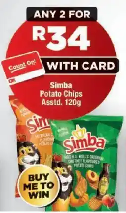 OK MiniMark Simba Potato Chips offer