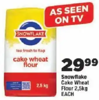 Snowflake Cake Wheat Flour