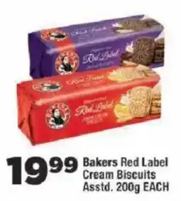 OK MiniMark Bakers Red Label Cream Biscuits offer