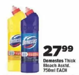 OK MiniMark Domestos Thick Bleach Assorted offer