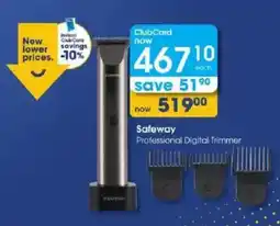 Clicks Safeway Professional Digital Trimmer offer