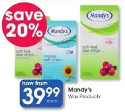 Clicks Mandy's Wax Products offer