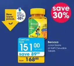 Clicks Berocca Junior Beans offer