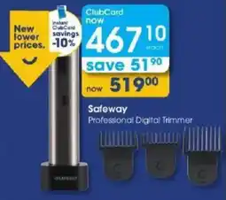 Clicks Safeway Professional Digital Trimmer offer
